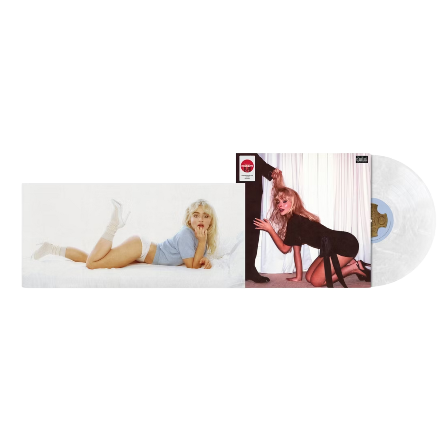Sabrina Carpenter – Man’s Best Friend (vinilo iridescent white exclusivo) - Vinylrecordsv