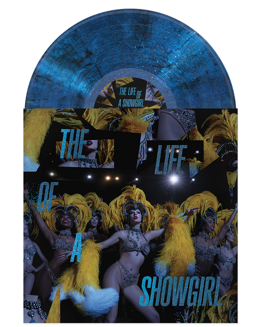 Taylor Swift – The Life of a Showgirl (vinilo 1LP Lakeside Beach Blue Sparkle – Baby, That’s Show Business Edition)