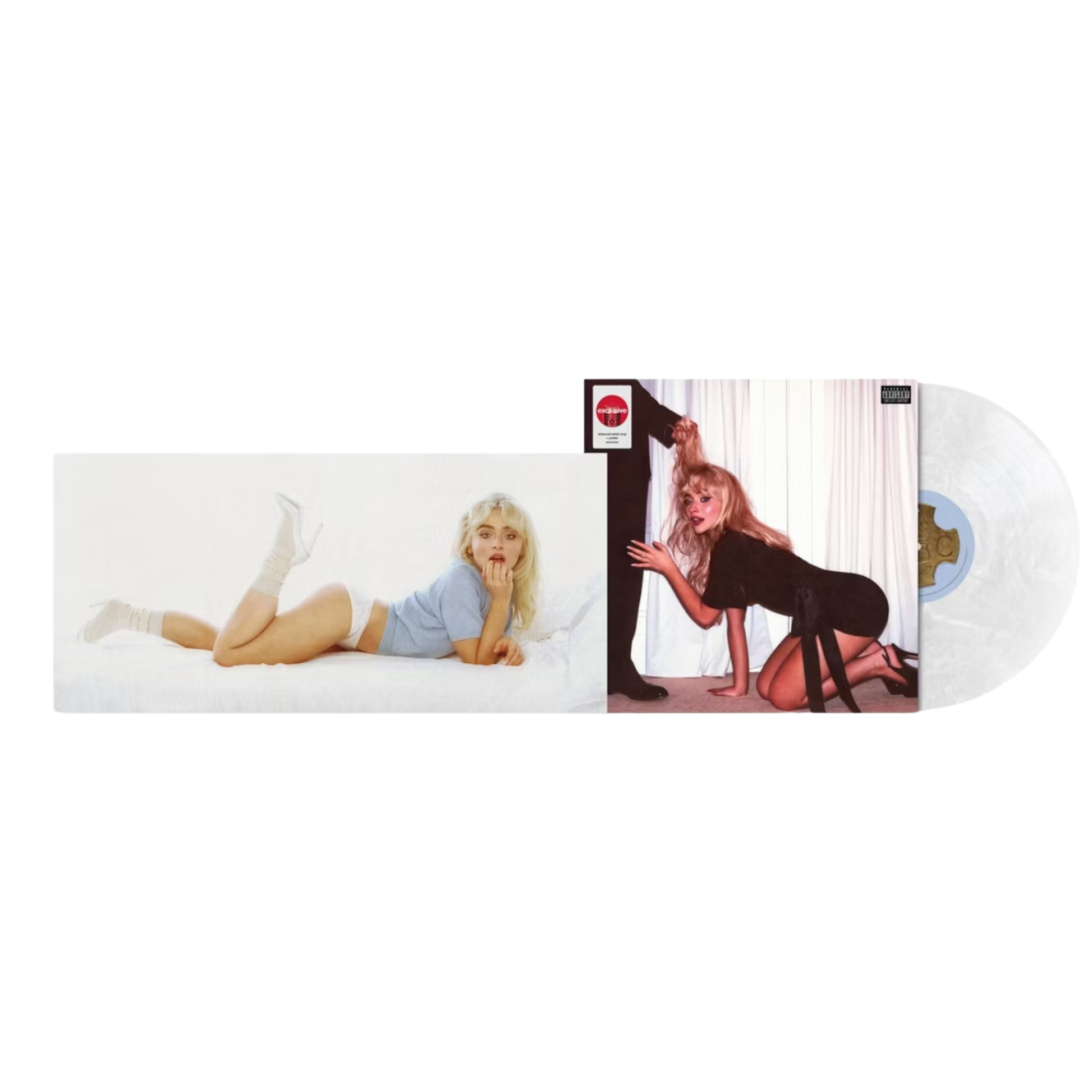 Sabrina Carpenter – Man’s Best Friend (vinilo iridescent white exclusivo) - Vinylrecordsv