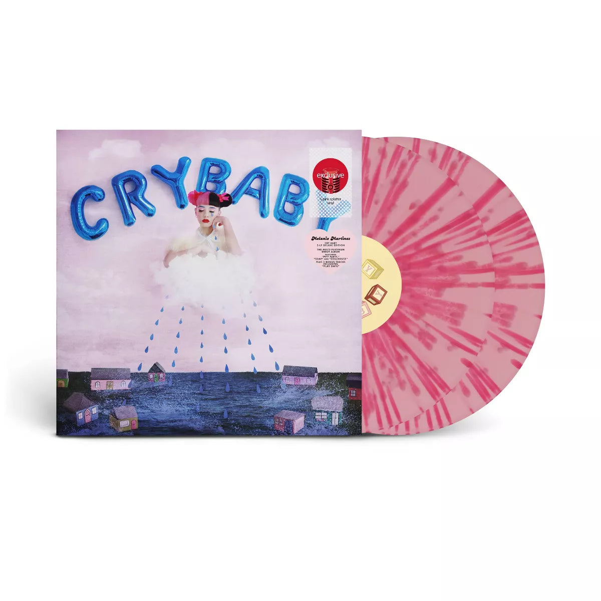 Crybaby Pink Splatter Vinyl