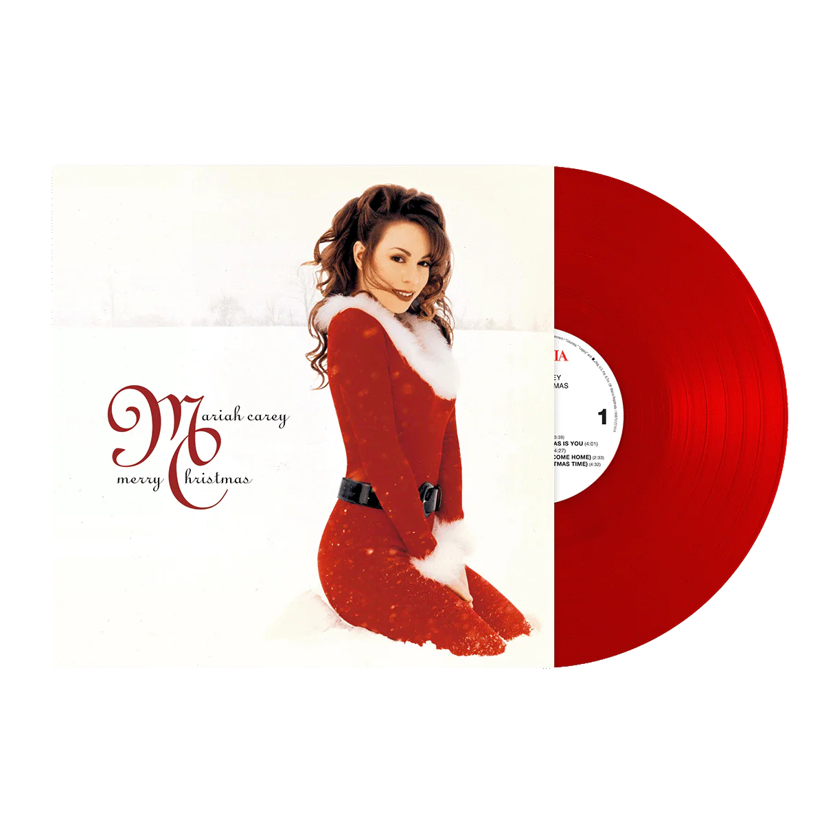 Mariah Carey – Merry Christmas (vinilo Deluxe Anniversary rojo) - Vinylrecordsv