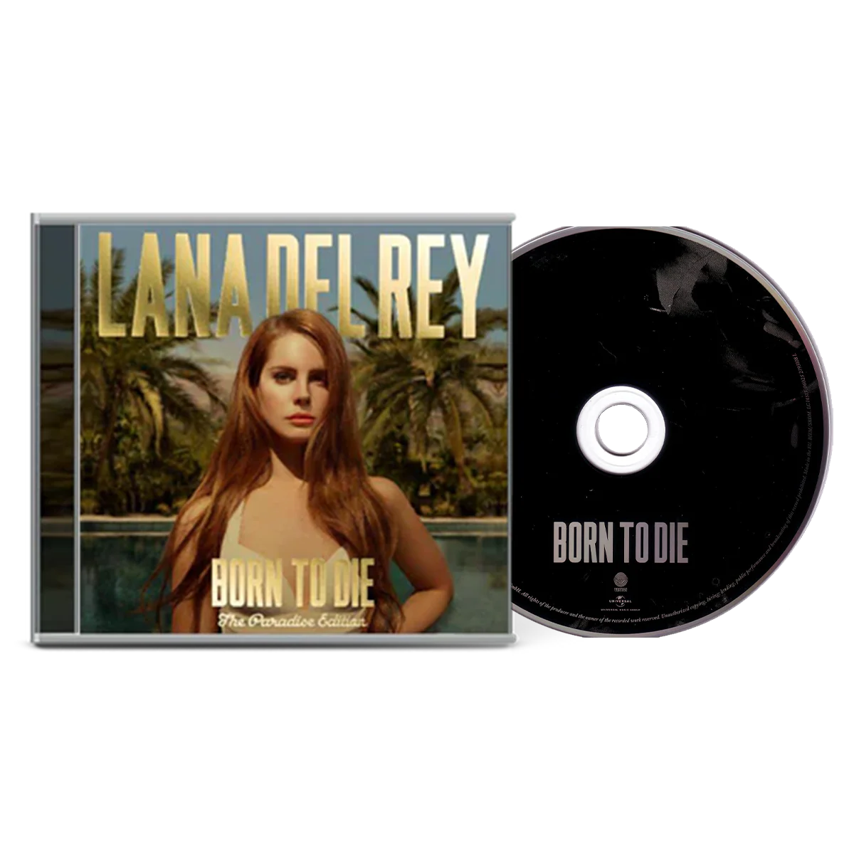 Lana Del Rey Born To Die The Paradise Edition CD portada oficial