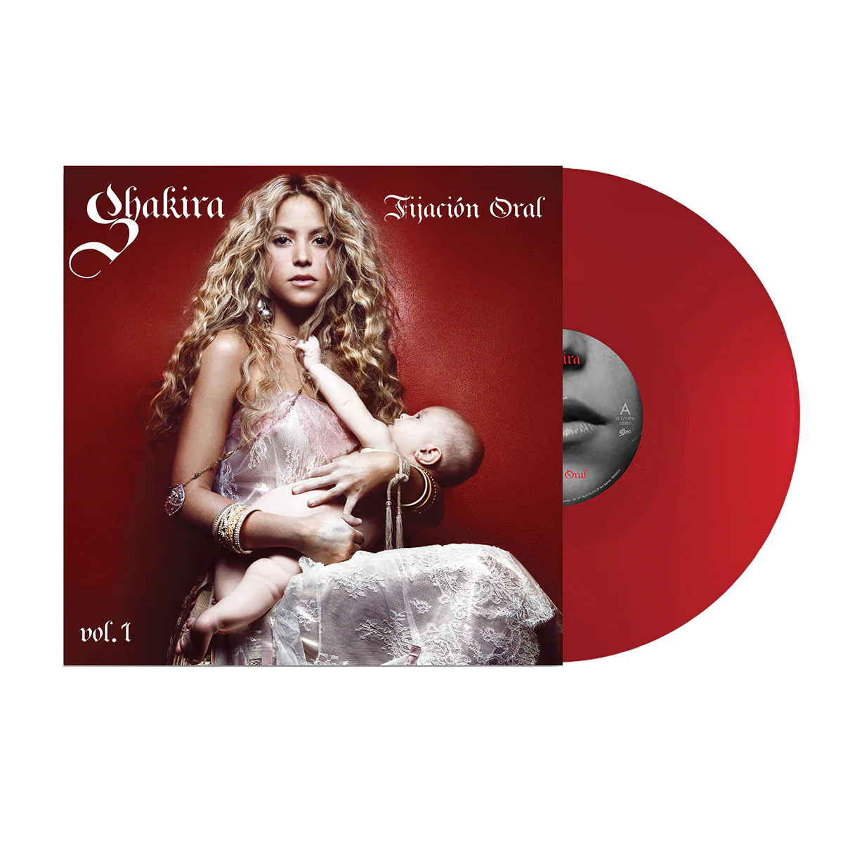 Shakira – Fijación Oral Vol. 1 (vinilo rojo 20th Anniversary) - Vinylrecordsv