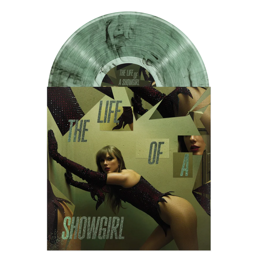 Taylor Swift – The Life of a Showgirl (vinilo 1LP Shiny Bug Wintergreen & Onyx marbled)