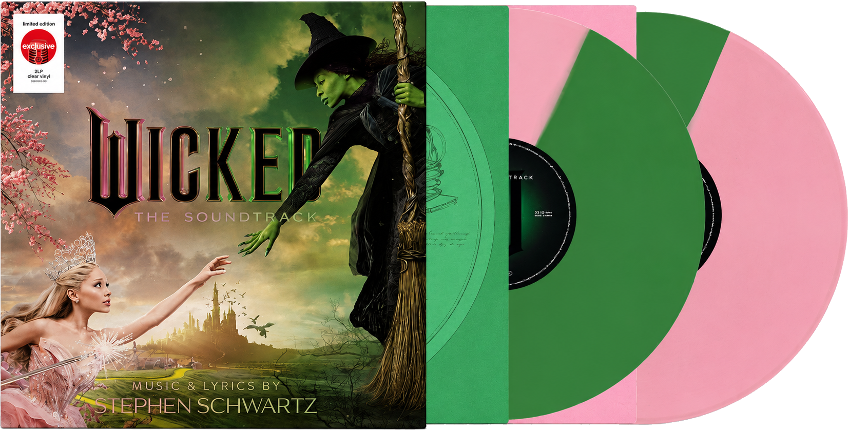 Wicked The Soundtrack Target Exclusive vinilo 2LP portada oficial